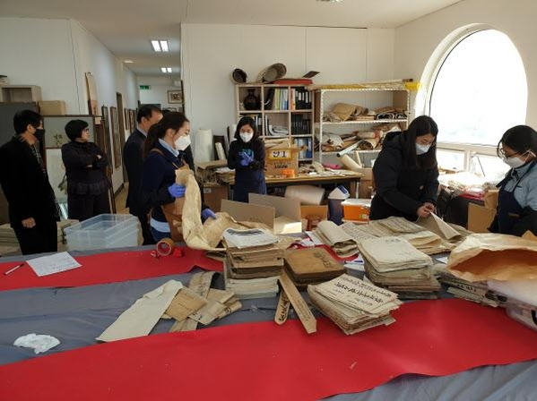 지난해 한국학호남진흥원에 기부된 고문서들